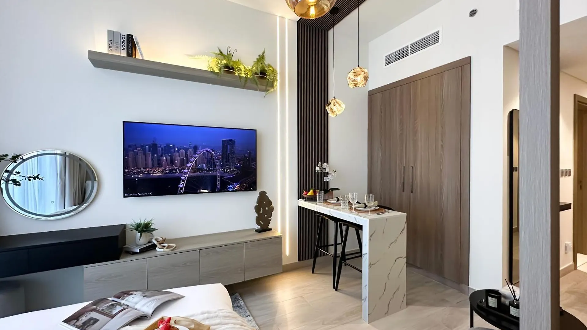 Trophy Modern Marvel Cozy Studio With Smart Features In Azizi Riviera Dubai