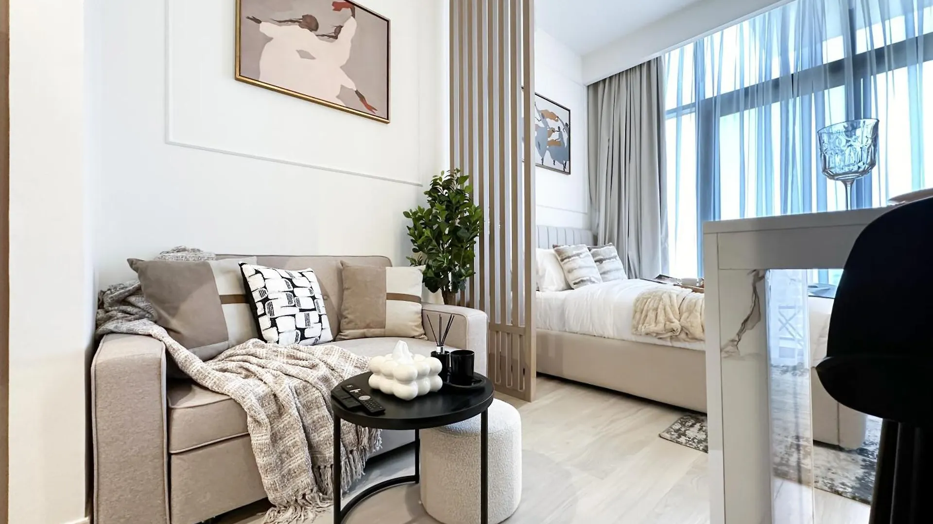Trophy Modern Marvel Cozy Studio With Smart Features In Azizi Riviera Dubai Verenigde Arabische Emiraten
