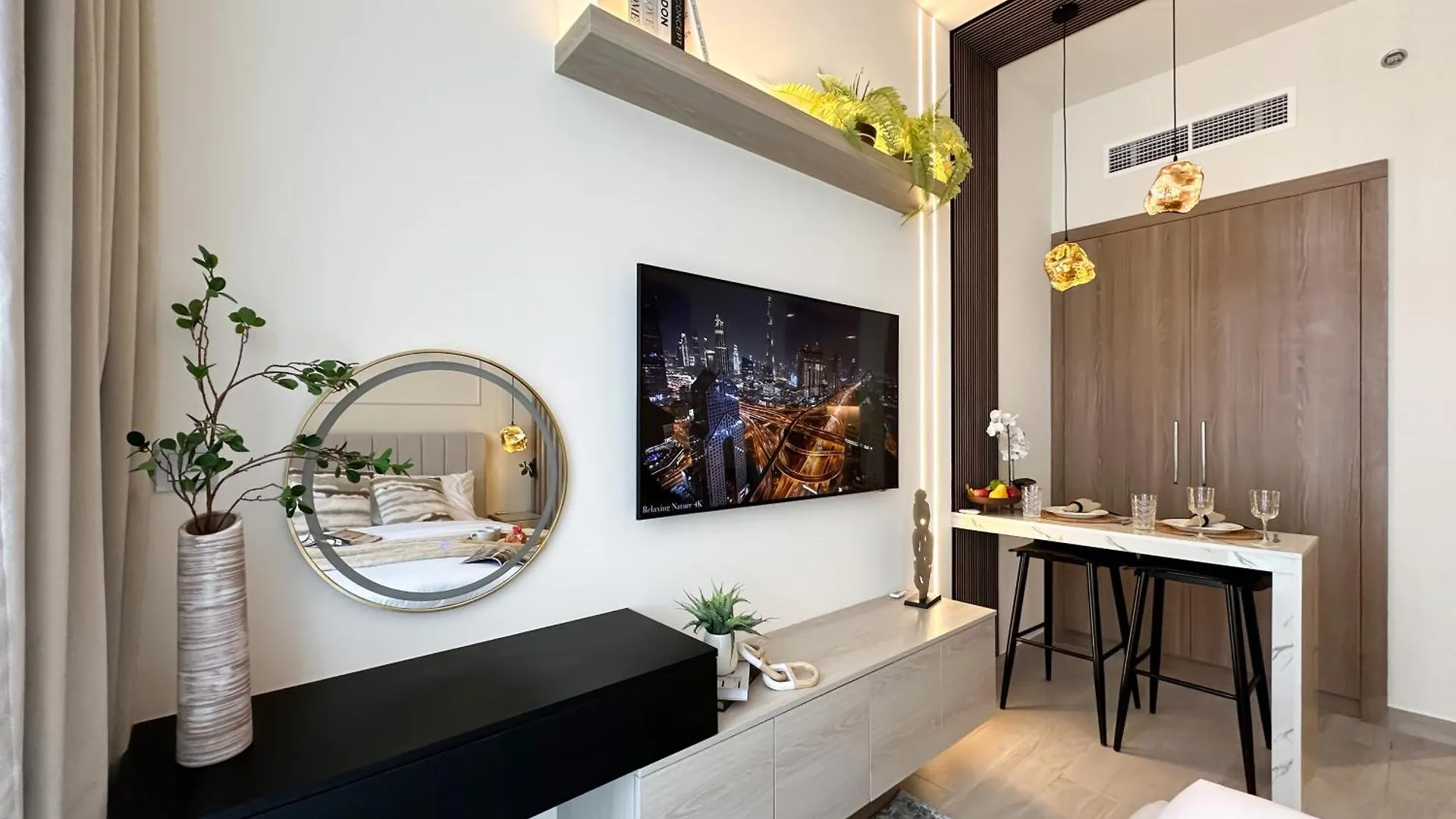 Trophy Modern Marvel Cozy Studio With Smart Features In Azizi Riviera Dubai 0*,
