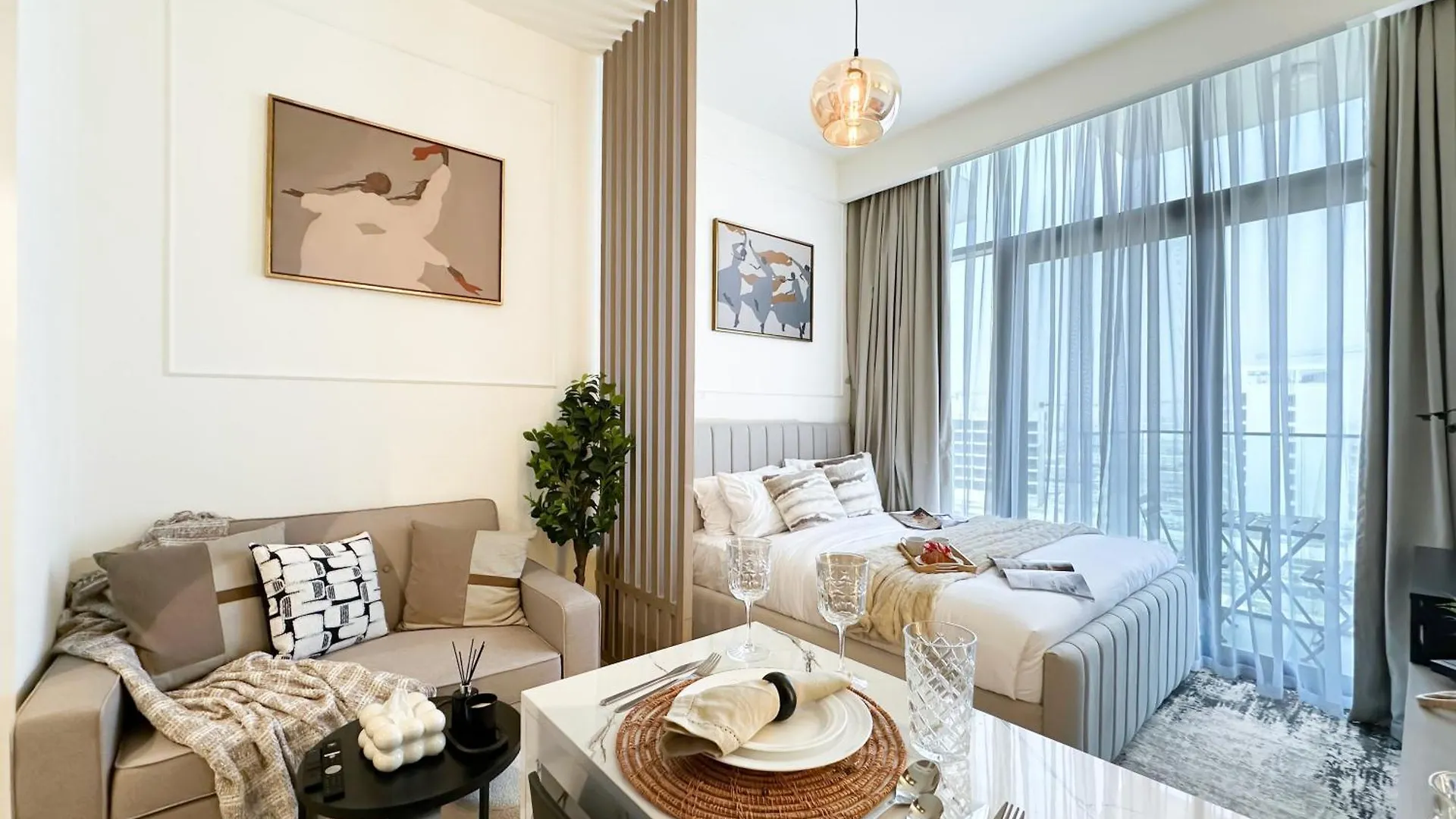 Trophy Modern Marvel Cozy Studio With Smart Features In Azizi Riviera Dubai